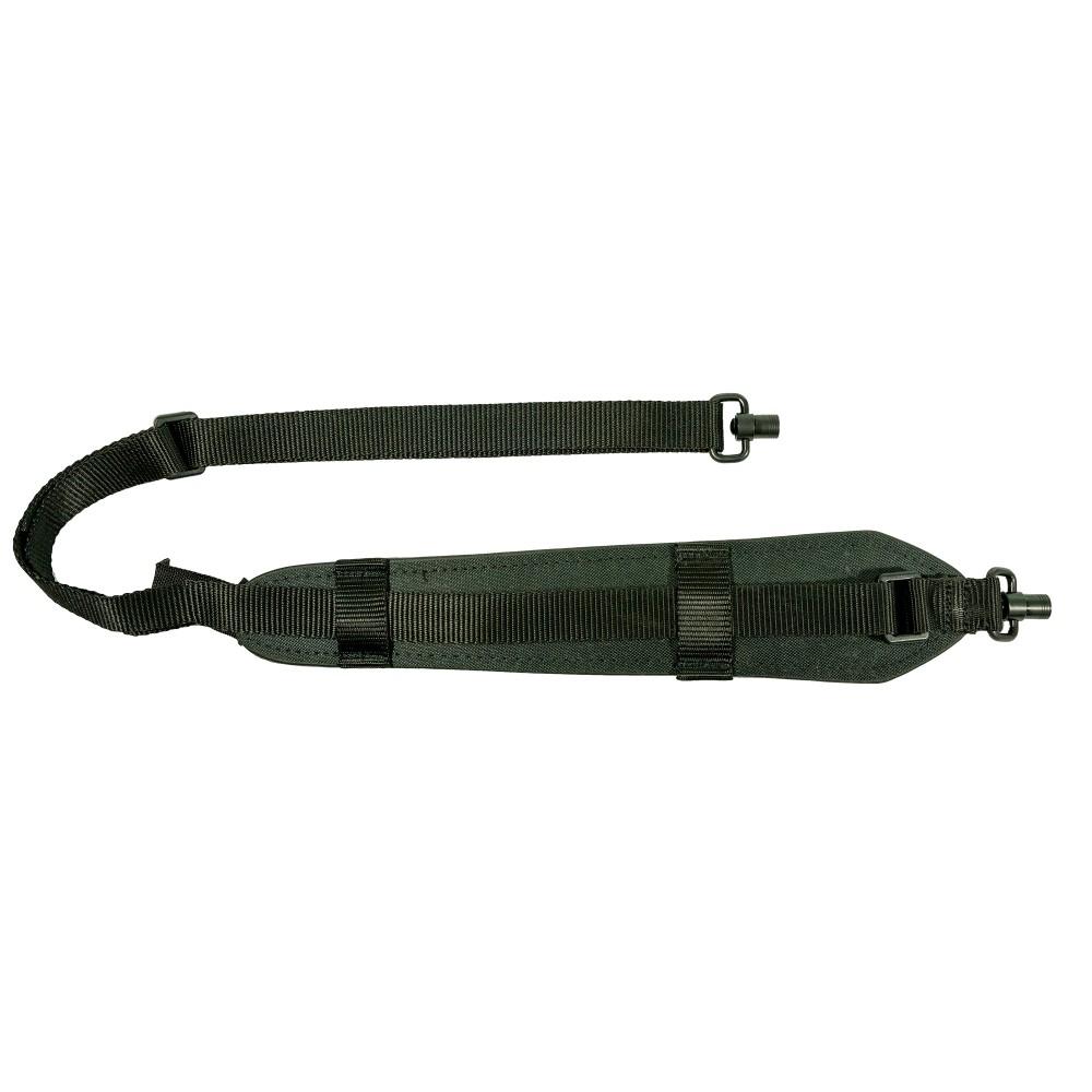 https3A2F2Fmedia.chattanoogashooting.com2Fimages2Fproduct2FOCAD904012FOCAD90401.jpg Outdoor Connection Padded SS Sling w/ Talon swivel Black - Image 1