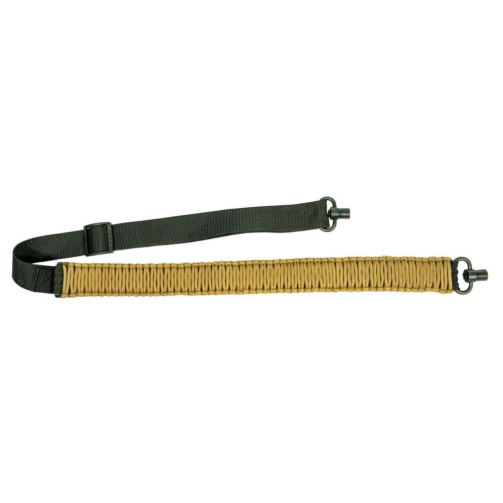 https3A2F2Fmedia.chattanoogashooting.com2Fimages2Fproduct2FOCXP904082FOCXP90408.jpg Outdoor Connection Express Paracord Sling with Push Button QD Swivel FDE - Image 1