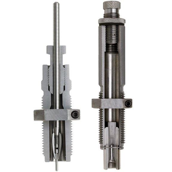 https3A2F2Fmedia.chattanoogashooting.com2Fimages2Fproduct2FPC5462832FPC546283.jpg Hornady Custom Grade New Dimension Series IV 2-Die Set 6.5/.300 WBY MAG .264" - Image 1