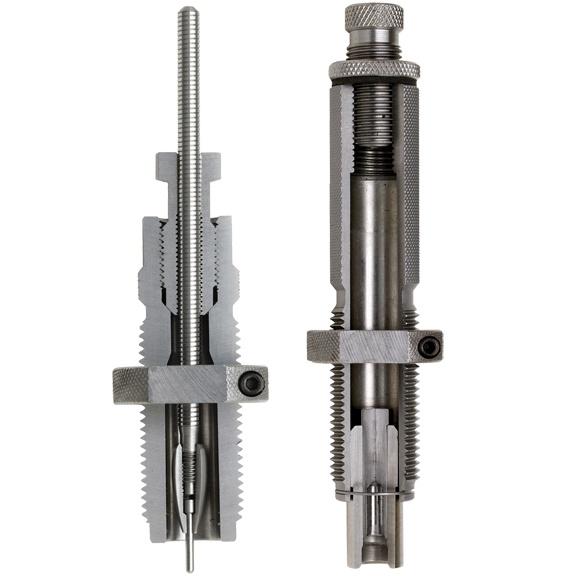 https3A2F2Fmedia.chattanoogashooting.com2Fimages2Fproduct2FPC5465062FPC546506.jpg Hornady Custom Grade New Dimension Series III Rifle 2-Die Set .32 Auto .311" - Image 1