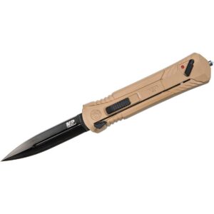 Smith & Wesson M&P Spear Tip OTF Automatic Knife 3 7/10" Blade FDE