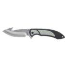 Old Timer Trail Boss Gut Hook Folder Knife 3 1/2" Blade Black