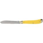 Old Timer 94OTY Gunstock Trapper Folding Knife Yellow
