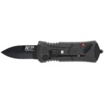 Smith & Wesson M&P Compact OTF Folding Knife 1-9/10" Spear Point Blade Grey