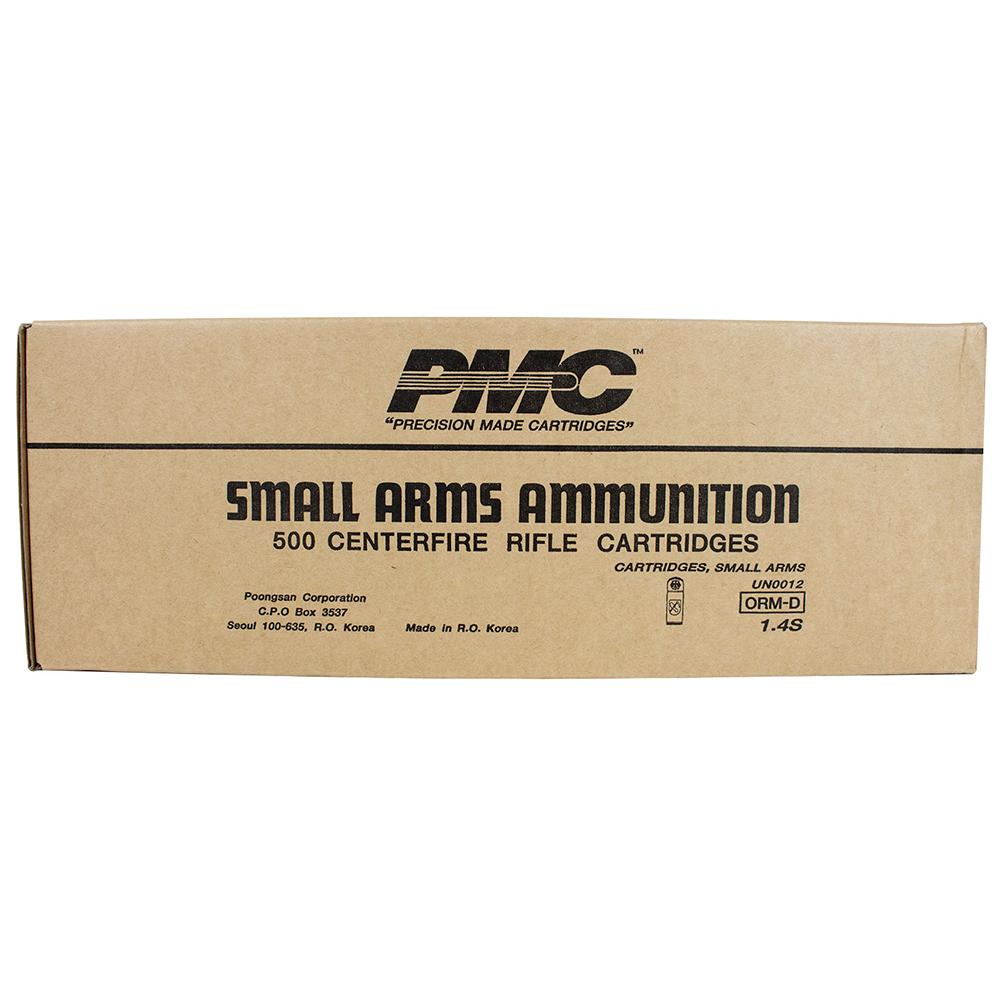 https3A2F2Fmedia.chattanoogashooting.com2Fimages2Fproduct2FPM308BC2FPM308BC-1.jpg PMC Bronze Rifle Ammunition .308 Win 147 gr FMJBT 2780 fps 500/ct - Image 1