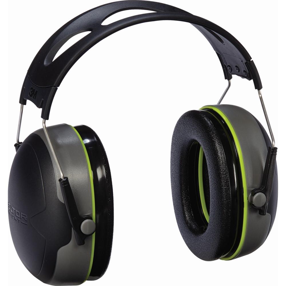 https3A2F2Fmedia.chattanoogashooting.com2Fimages2Fproduct2FPT970412FPT97041_1.jpg Peltor Sport Bull's Eye Hearing Protector Passive Ear Muffs 27dB Black Grey - Image 1