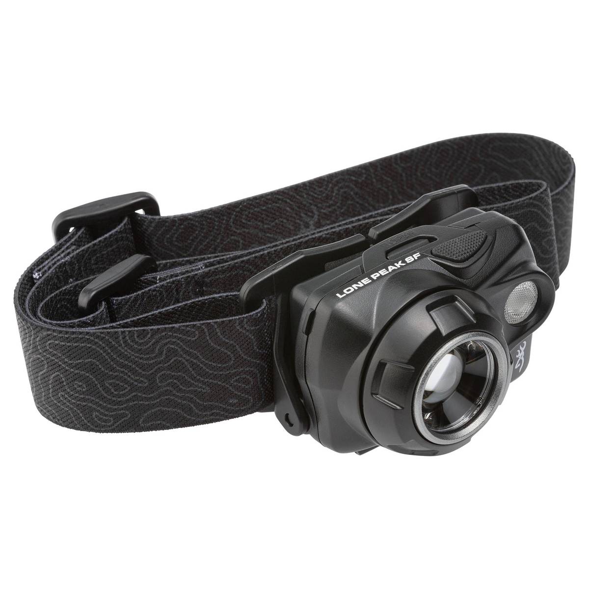 https3A2F2Fmedia.chattanoogashooting.com2Fimages2Fproduct2FQH37130552FQH3713055.jpg Browning Lone Peak Headlamp SF 550 Lumens Black - Image 1