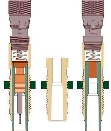 https3A2F2Fmedia.chattanoogashooting.com2Fimages2Fproduct2FRB583202FRB58320.jpg Redding Competition Bushing Neck 3-Die Set .24 Nosler - Image 1