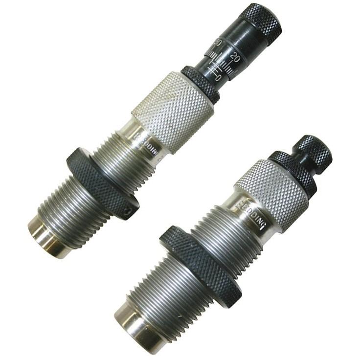 https3A2F2Fmedia.chattanoogashooting.com2Fimages2Fproduct2FRB661892FRB66189_1.jpg Redding Premium Handgun Die Set for Straight Wall Cases .45 ACP - Image 1