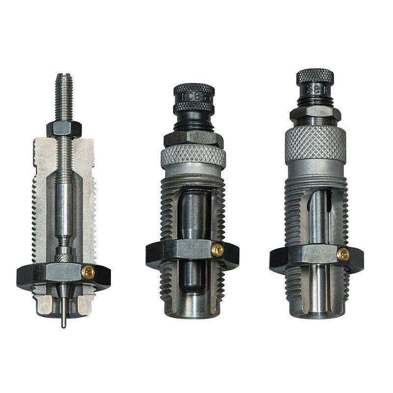 https3A2F2Fmedia.chattanoogashooting.com2Fimages2Fproduct2FRC356052FRC35605_2.jpg RCBS 3 Die Roll Crimp Set - Group E - Straight Walled Cartridges .38-40 Win - Image 1