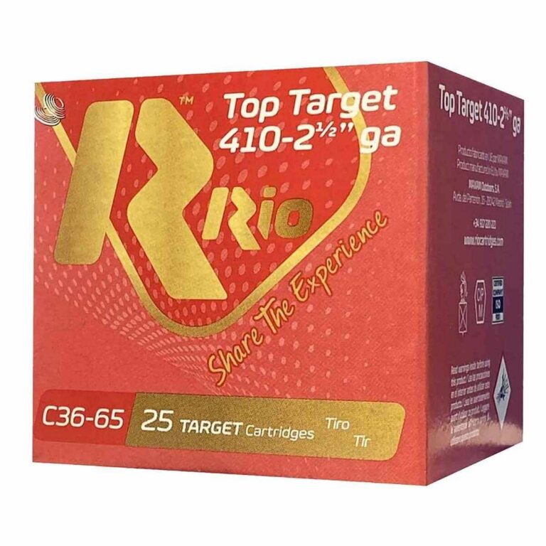 Rio Top Target Shotshells 410ga 2-1/2" 1/2oz 1200 fps #7.5 25/ct
