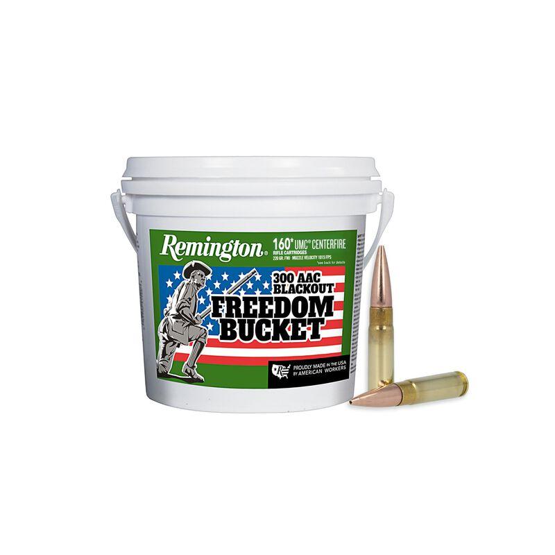 https3A2F2Fmedia.chattanoogashooting.com2Fimages2Fproduct2FRT201112FRT20111-1.jpg Remington UMC Freedom Bucket .300 AAC Blackout 220 gr. OTFB 940 fps 160/ct Bucket - Image 1