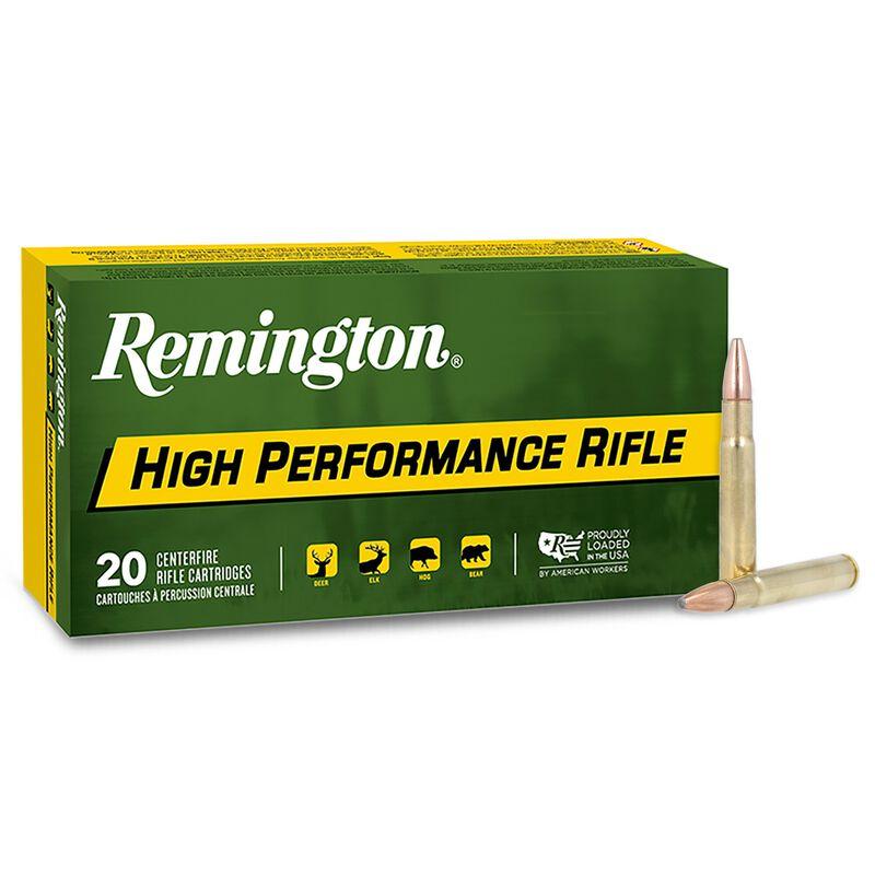 https3A2F2Fmedia.chattanoogashooting.com2Fimages2Fproduct2FRT214992FRT21499-1.jpg Remington Rifle Ammunition .35 Whelen 250 gr PSP 2400 fps 20/ct - Image 1