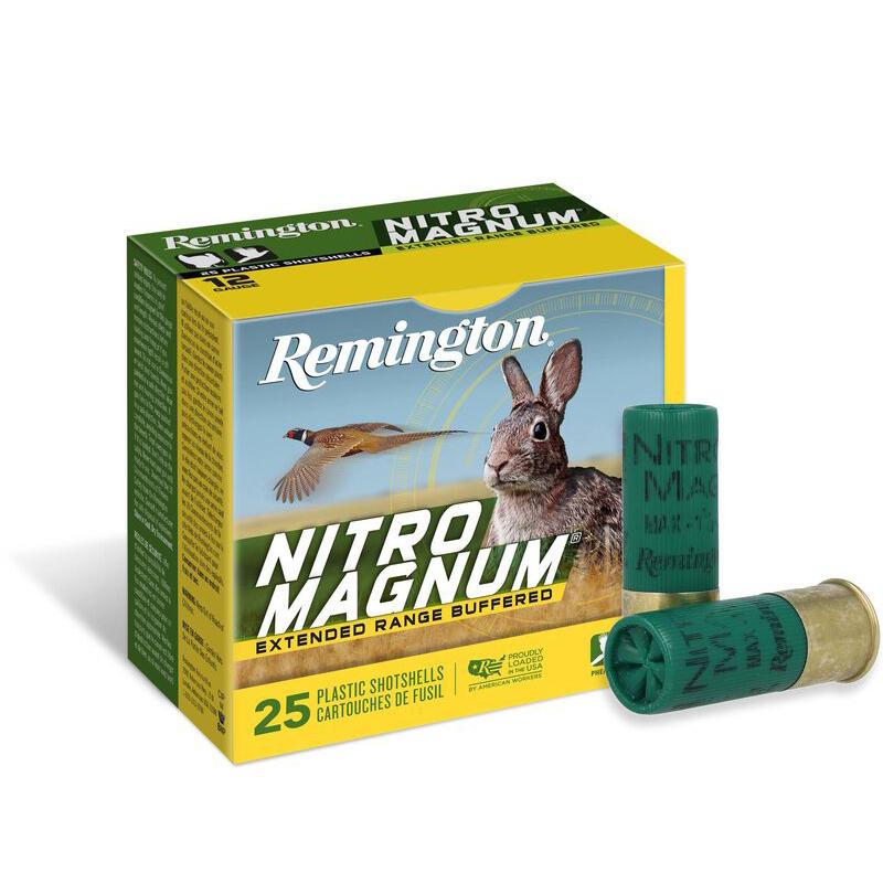 https3A2F2Fmedia.chattanoogashooting.com2Fimages2Fproduct2FRT266822FRT26682_1.jpg Remington Nitro Magnum Shotshells 12 ga 3 in 1-7/8 oz #2 1210 fps 25/ct - Image 1