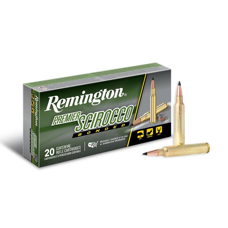 https3A2F2Fmedia.chattanoogashooting.com2Fimages2Fproduct2FRT279362FRT27936-1.jpg Remington Premier Scirocco Bonded Rifle Ammunition .300 Rem Ultra Mag 180 gr SSB 3250 fps 20/ct - Image 1