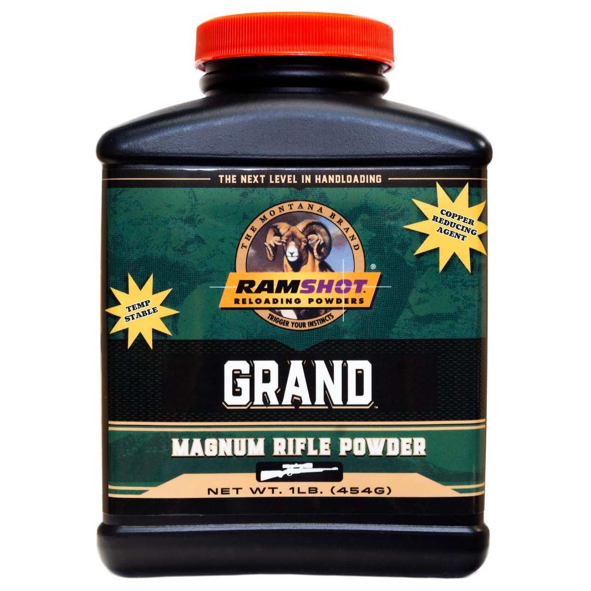 https3A2F2Fmedia.chattanoogashooting.com2Fimages2Fproduct2FRUGRAND12FRUGRAND1.jpg Ramshot Grand Rifle Powder 1lb - Image 1