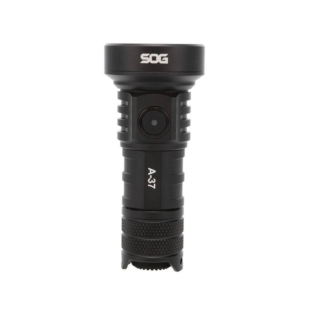 https3A2F2Fmedia.chattanoogashooting.com2Fimages2Fproduct2FSGSOG596501572FSGSOG59650157-1.jpg SOG Knives A-37 Flashlight 1320 Lumens Black - Image 1