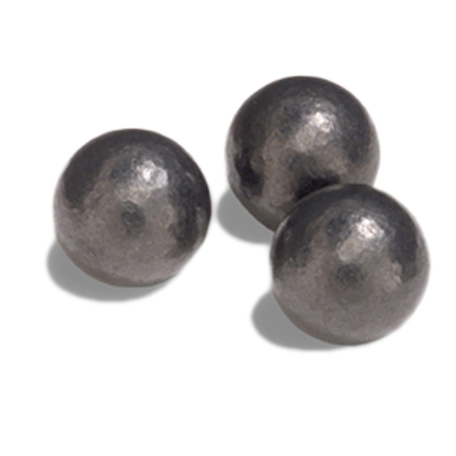 https3A2F2Fmedia.chattanoogashooting.com2Fimages2Fproduct2FSP51312FSP5131.jpg Speer Muzzleloader Round Lead Balls .445" 132 gr MZRB 100/ct - Image 1