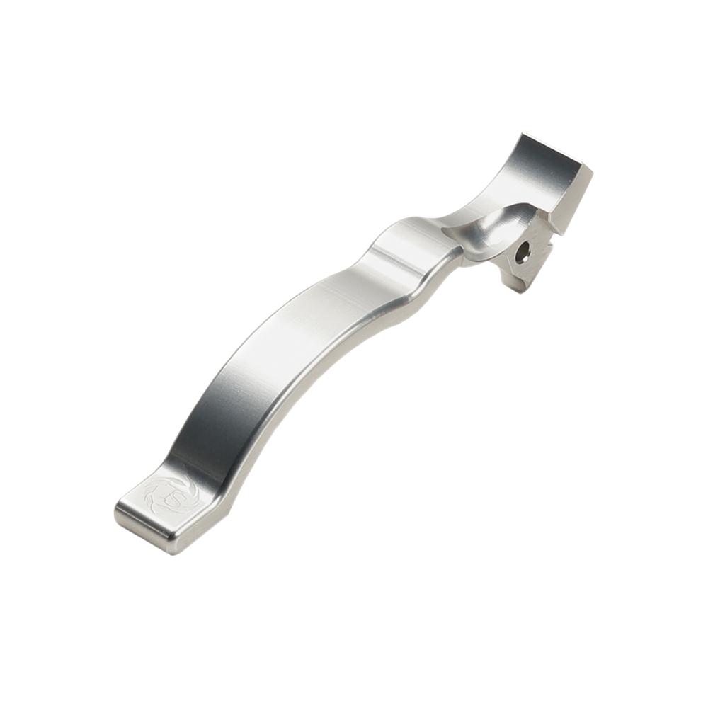https3A2F2Fmedia.chattanoogashooting.com2Fimages2Fproduct2FTB1022EMRSIL2FTB1022EMRSIL-1_1.jpg Tactical Solutions Extended Magazine Release for Ruger 10/22 and X-Ring Silver - Image 1
