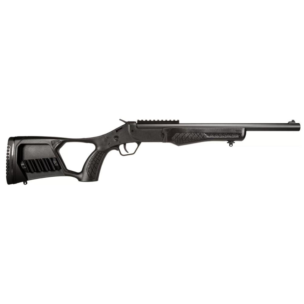 https3A2F2Fmedia.chattanoogashooting.com2Fimages2Fproduct2FTESSPS45BK2FTESSPS45BK-1.jpg Rossi Poly Tuffy Survival Shotgun 410 ga 45 Colt 3" Chamber Single Shot 16" Barrel Black - Image 1