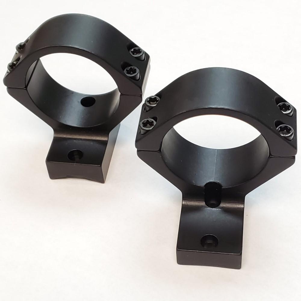 https3A2F2Fmedia.chattanoogashooting.com2Fimages2Fproduct2FTJ74X7692FTJ74X769-1.jpg Talley CZ 600 Scope Mounts 30mm Medium Extended Black 2/ct - Image 1