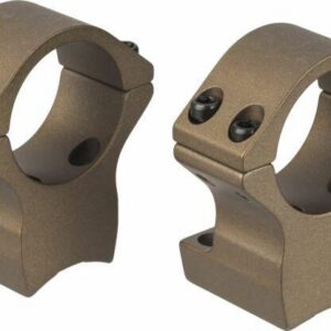 Talley Lightweight Alloy Scope Mount Combo Browning X-Bolt 1" High - Hell's Canyon Bronze