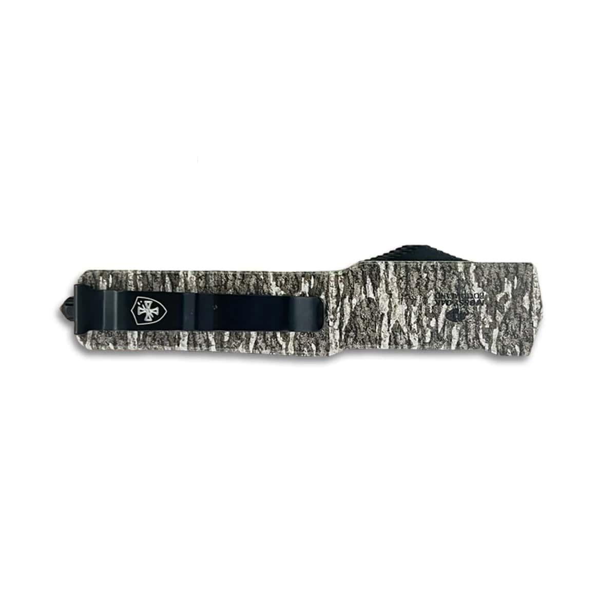 https3A2F2Fmedia.chattanoogashooting.com2Fimages2Fproduct2FTKSZMOB3212FTKSZMOB321.jpg Templar Knife Premium Weighted Small Knife 3" D2 Drop Point Blade Mossy Oak Obsession - Image 1