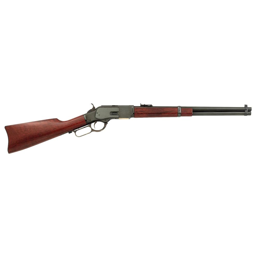 https3A2F2Fmedia.chattanoogashooting.com2Fimages2Fproduct2FTU5500122FTU550012-1.jpg Taylors & Company 1873 Compact Carbine Rifle .45 LC 9rd Capacity 16.125" Barrel Wood - Image 1