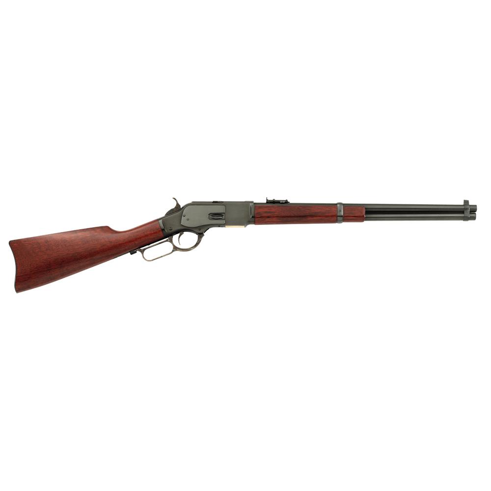 https3A2F2Fmedia.chattanoogashooting.com2Fimages2Fproduct2FTU5502802FTU550280-1.jpg Taylors & Company 1873 Carbine Rifle .357 Mag 10rd Capacity 19" Barrel Walnut - Image 1