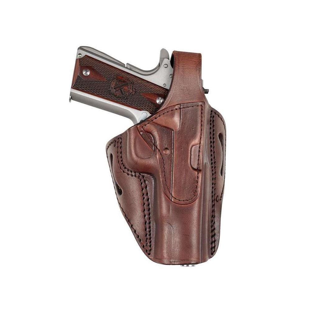 https3A2F2Fmedia.chattanoogashooting.com2Fimages2Fproduct2FTYTXBH30222F379527-14116515_1.jpg Tagua TX 1836 Holster for S&W J Frame/Ruger LCR/Bodyguard 38 Brown RH - Image 1