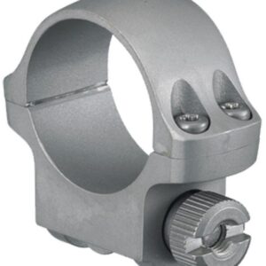 Ruger Steel Scope Ring - Single (3KHM) 1" Low .812" Height - Hawkeye Matte Stainless Finish