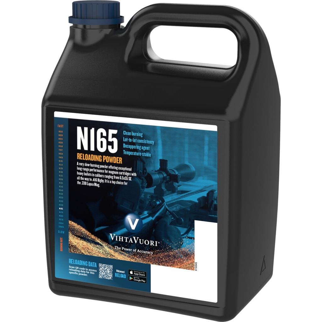 https3A2F2Fmedia.chattanoogashooting.com2Fimages2Fproduct2FVIN16582FVIN16588.jpg Vihtavuori N165 Rifle Powder - 8lbs - Image 1