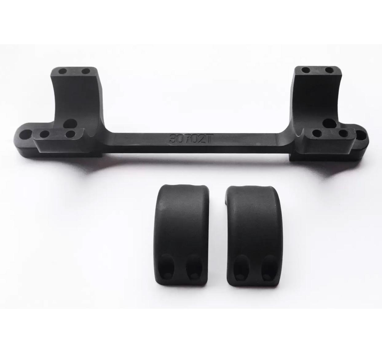 https3A2F2Fmedia.chattanoogashooting.com2Fimages2Fproduct2FVW287002FVW28700.jpg DNZ game Reaper Remington 700 Rifle Scope Receiver Mount 30mm Low S/A - Black - Image 1
