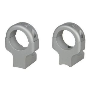 DNZ  Game Reaper 2     2-Piece Ringmount (2 screws) - 1" High Silver Fits Howa 1500 Mossberg 100ATR 4X4 MVP Weatherby Vanguard Remington 7007217227