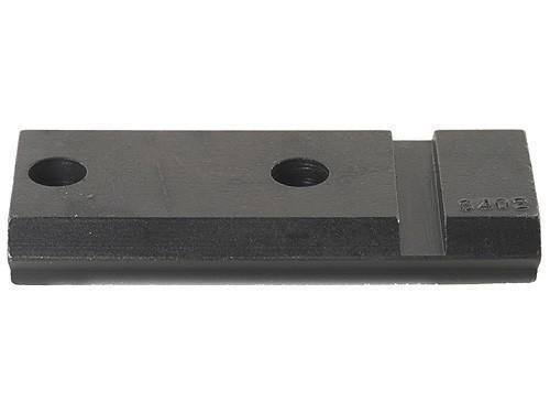 https3A2F2Fmedia.chattanoogashooting.com2Fimages2Fproduct2FWE482472FWE48247.jpg Weaver Grand Slam Steel Top Mount Extension Scope Base - Matte Black - #S402 - Browning BBR FRONT - Image 1