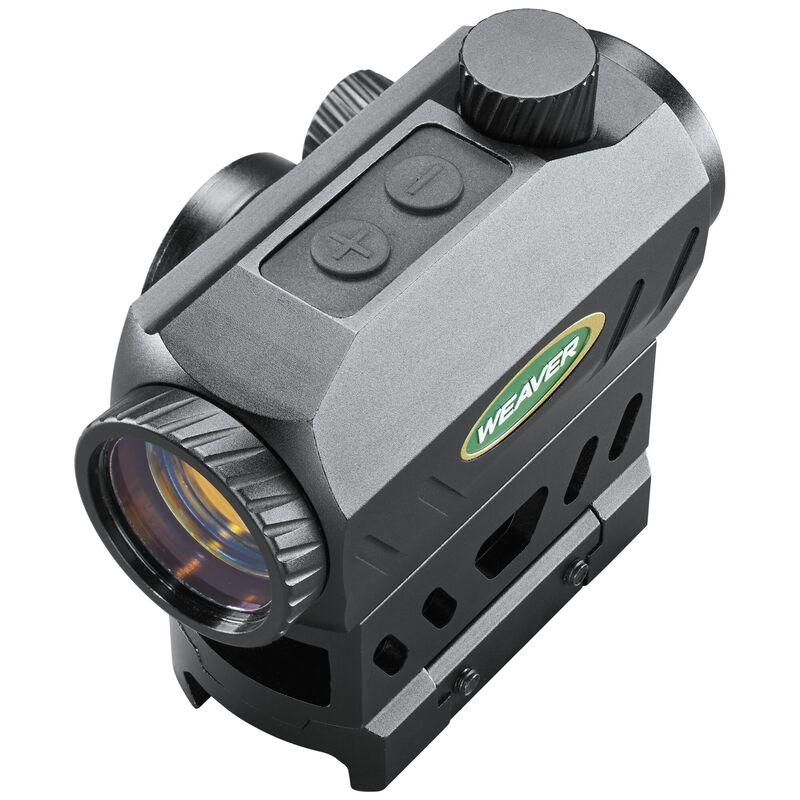 https3A2F2Fmedia.chattanoogashooting.com2Fimages2Fproduct2FWEW122TRD2FWEW122TRD-1.jpg EXCLUSIVE Weaver Classic Series 1x22 Tube Red Dot LED 3 MOA Black - Image 1