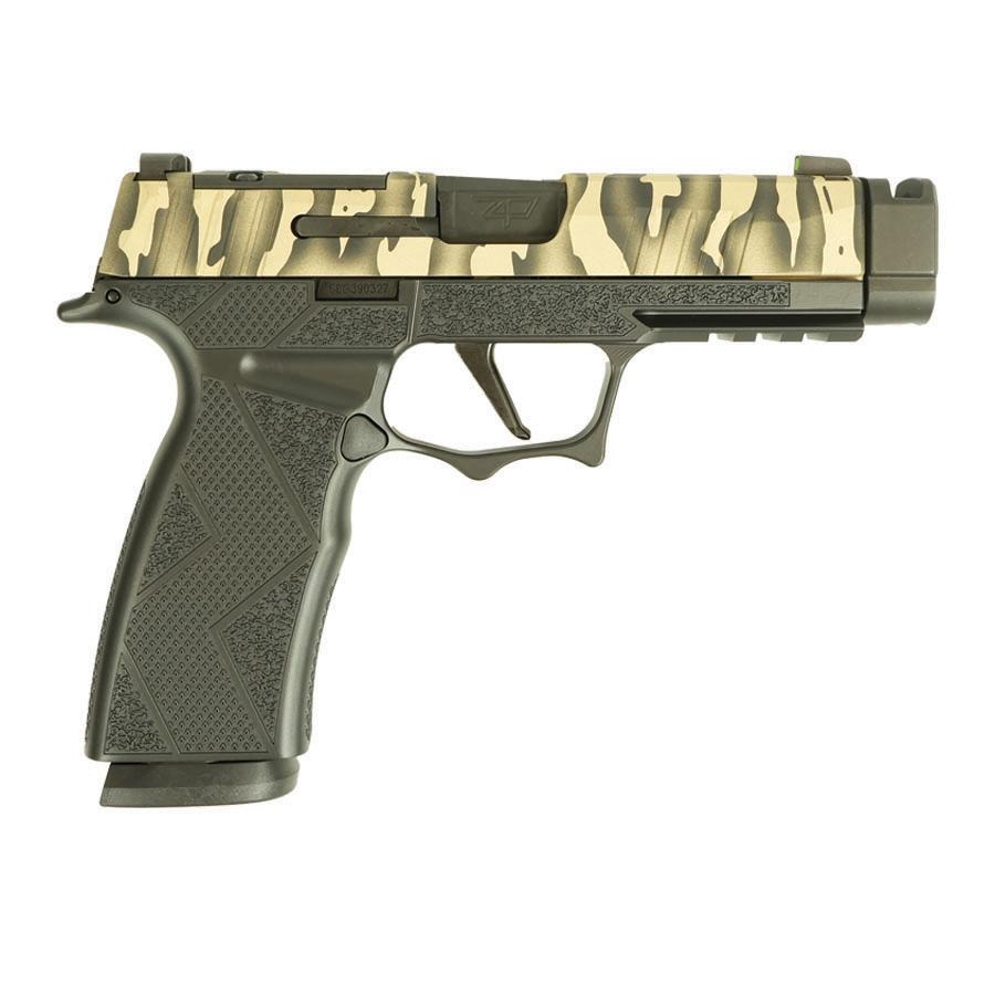 Sig Sauer P365 "Tiger Stripe Black" XMACRO TACOPS Handgun 9mm Luger 17rd Magazines(4) 3.7" Barrel - Image 1