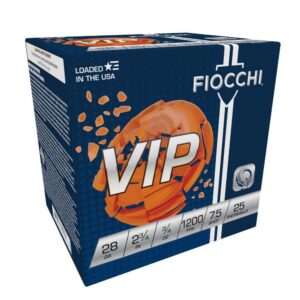 Fiocchi Exacta Target Loads  28 ga 2 3/4"  3/4 oz #7.5 1200 fps - 25/box