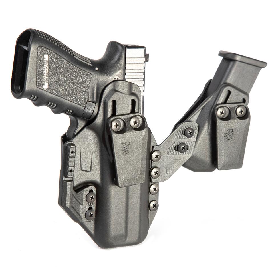 https3A2F2Fmedia.chattanoogashooting.com2Fimages2Fproduct2FXO416163BK2FXO416163BK.jpg Stache IWB S&W Shield 9/40 PREM Kit BK S&W M&P Shield 9/40 Box - Image 1