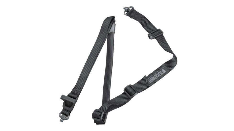 https3A2F2Fmedia.chattanoogashooting.com2Fimages2Fproduct2FXO70MFE04BK2FXO70MFE04BK.jpg Blackhawk! Multi Point Free End Slick Sling Black - Image 1