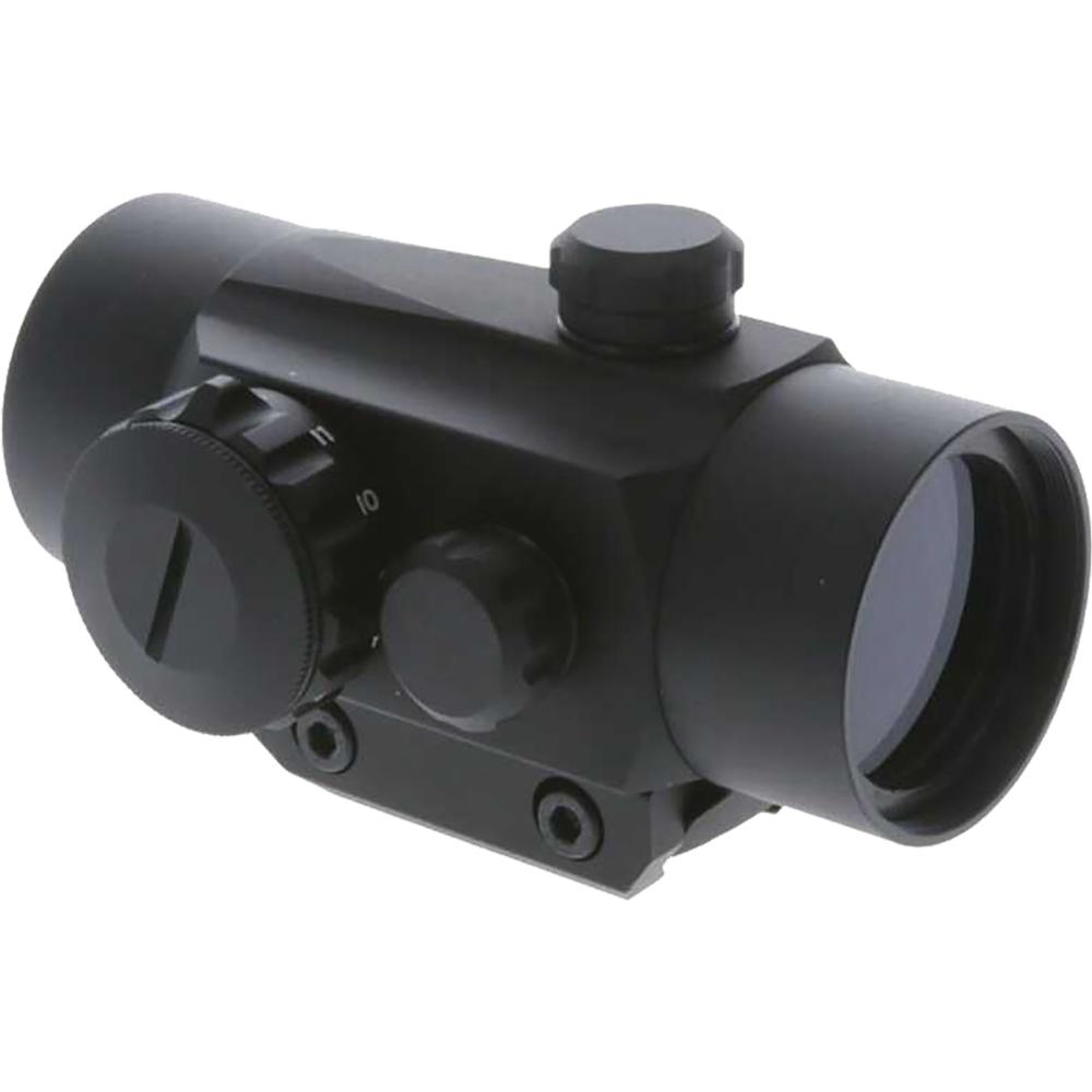 https3A2F2Fmedia.chattanoogashooting.com2Fimages2Fproduct2FXRTG8030DB2FXRTG8030DB_1.jpg Truglo Traditional Dual Color 1x30mm Red Dot Sight 5 MOA Red/Green Black - Image 1