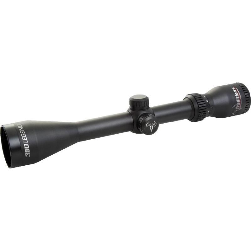 https3A2F2Fmedia.chattanoogashooting.com2Fimages2Fproduct2FYLA11350LIR2FYLA11350LIR-1.jpg Traditions 350 Legend Rifle Scope 3-9x40 1" SFP Illum BDC Rangefinding - Image 1