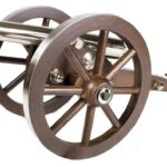 Traditions .50 cal Mini Napoleon III Cannon with 6 " Wheel Diameter 7.25" Barrel