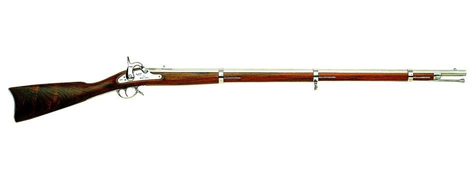 https3A2F2Fmedia.chattanoogashooting.com2Fimages2Fproduct2FYLKR61861002FYLKR6186100.jpg Traditions 1861 Springfield Musket Build-It-Yourself Kit .58 cal Rifled 40" Barrel - Image 1