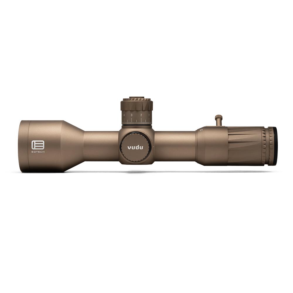 https3A2F2Fmedia.chattanoogashooting.com2Fimages2Fproduct2FYZVDU525TR5TAN2FYZVDU525MD4TAN-1_1.jpg EOTech Vudu Rifle Scope 5-25x50 34mm FFP TR5 Tan - Image 1
