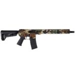 Shark Coast Tactical "M81 Woodland" Rifle 5.56mm 30rd Magazine 16" Barrel 15" MLOK Handguard