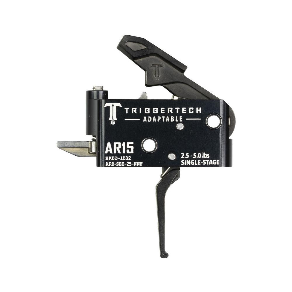 https3A2F2Fmedia.chattanoogashooting.com2Fimages2Fproduct2FZTAR0SBB25NNF2FZTAR0SBB25NNF.jpg TriggerTech AR15 Single-Stage Adaptable Flat Trigger Black - Image 1