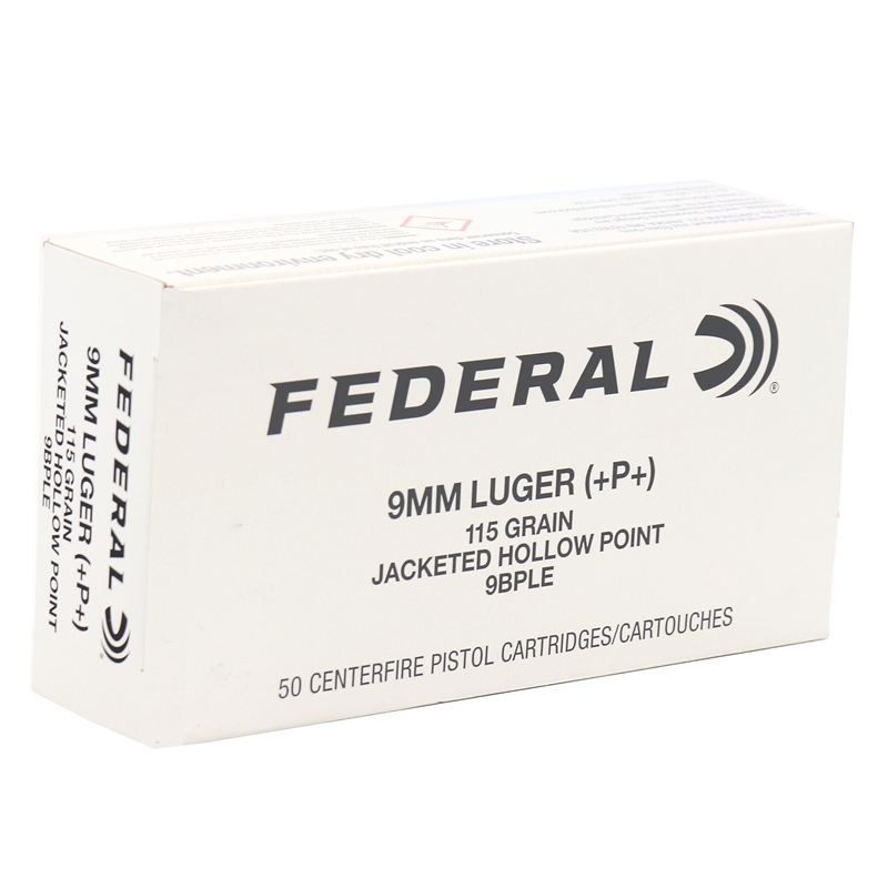 image-full-4079-5a54e814beca7102158f0789dc603659.jpg FEDERAL CLASSIC HI SHOK 9MM+P+ 115GR JHP 50RD BX 1000RD CASE - Image 1