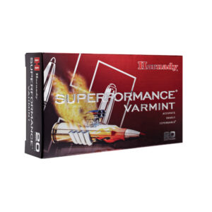 HORNADY SUPERFORMANCE VARMINT 204 RUGER 40G VMAX 20RD BX 200RD CASE