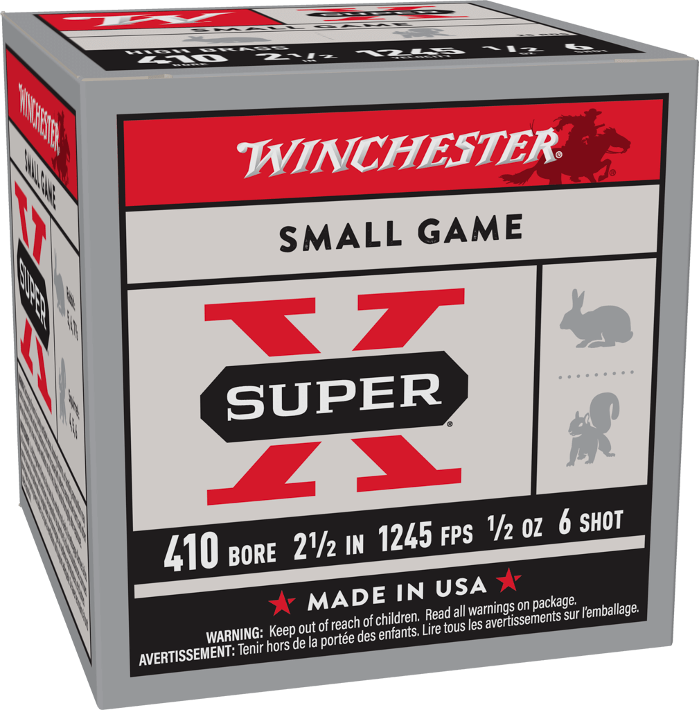 image-full-5036-1bda681ba7d28f592763384a221b772e.png WINCHESTER SPR-X HB GL 410 21/2 #6 25RD BX 250RD CASE - Image 1